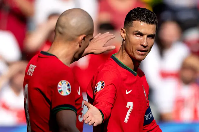 Pepe of Portugal, Cristiano Ronaldo of Portugal