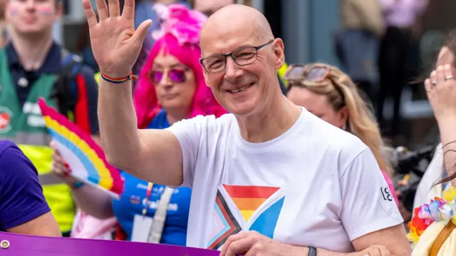 Scottish First Minister and SNP leader, John Swinney