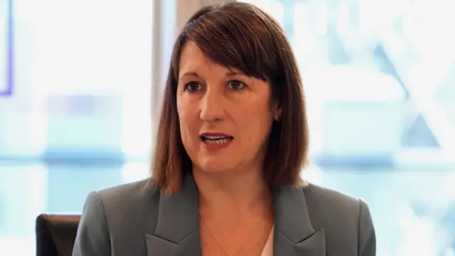 Shadow chancellor Rachel Reeves speaking at an event