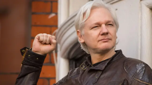 Julian Assange, pictured in 2017