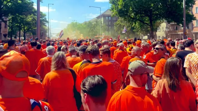 Netherlands fans