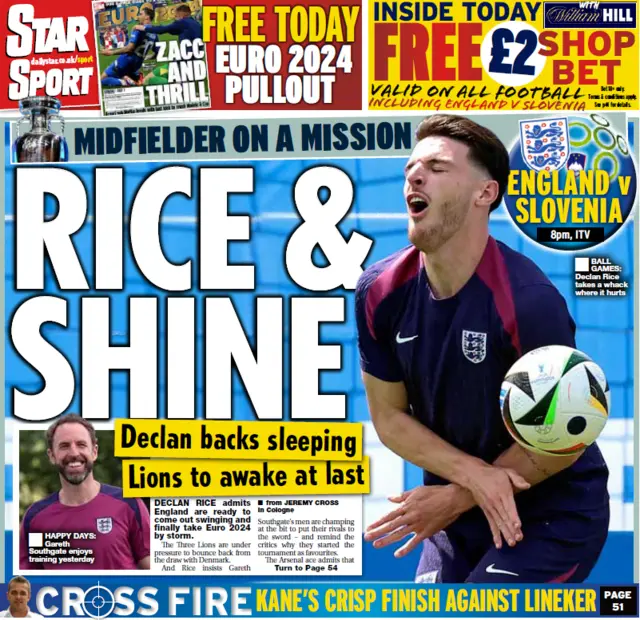 Daily Star back page