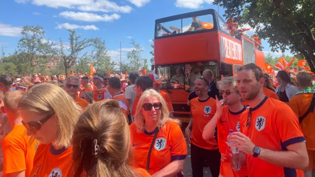 Netherlands fans