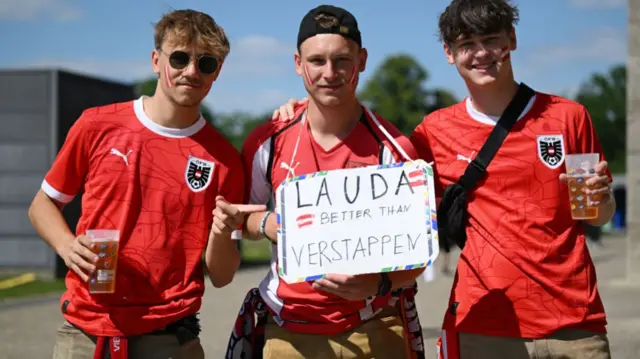 Austria fans