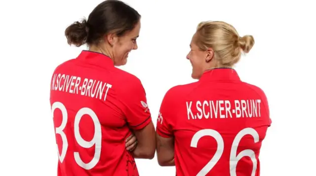 Nat Sciver-Brunt and Katherine Sciver-Brunt