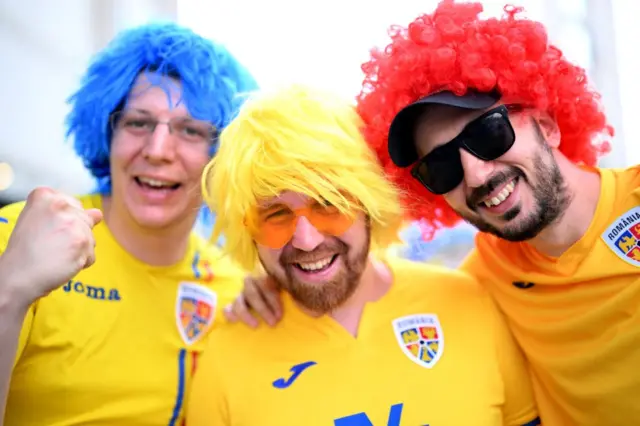 Romania fans