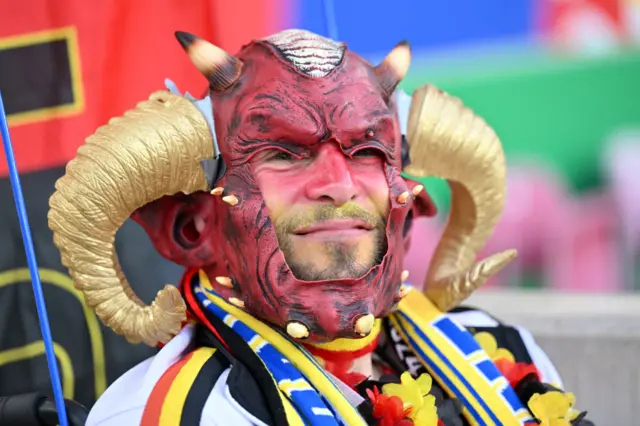 Belgium fan