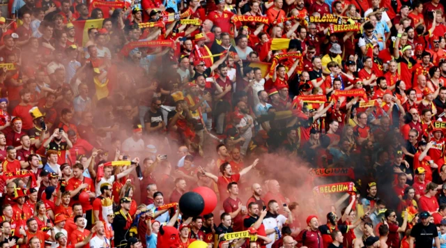 Fans of Belgium