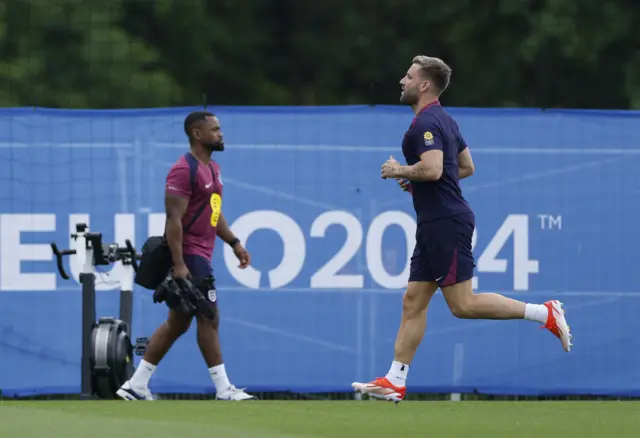 Luke Shaw running