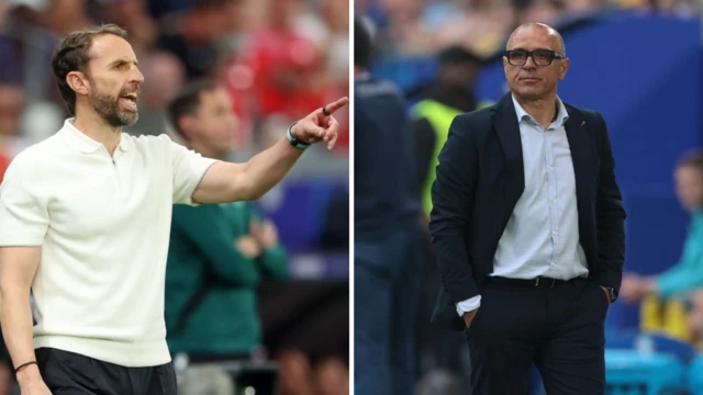 Gareth Southgate and Francesco Calzona