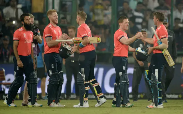 England win 2016 T20 World Cup semi-final