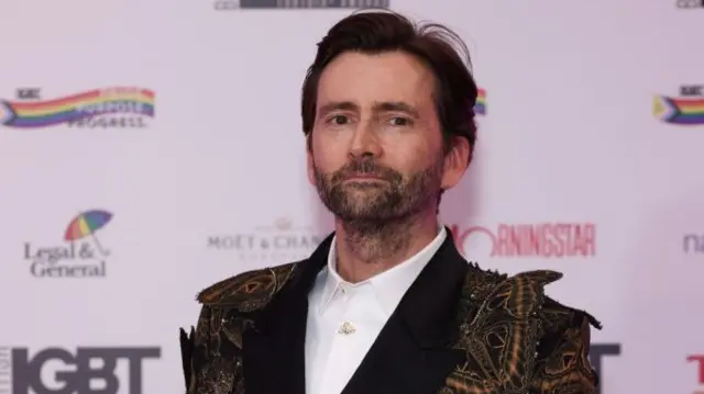 David Tennant attends The British LGBT Awards 2024