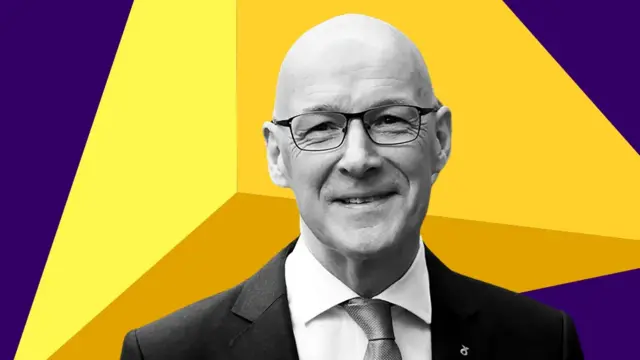 First minister and SNP leader John Swinney