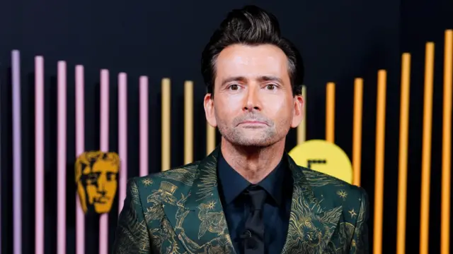 David Tennant attends the Bafta Film Awards