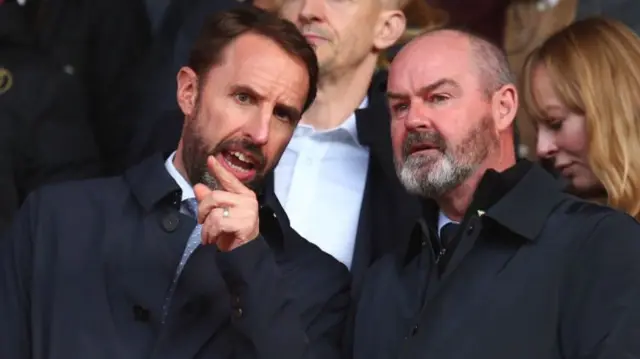 Gareth Southgate and Steve Clarke