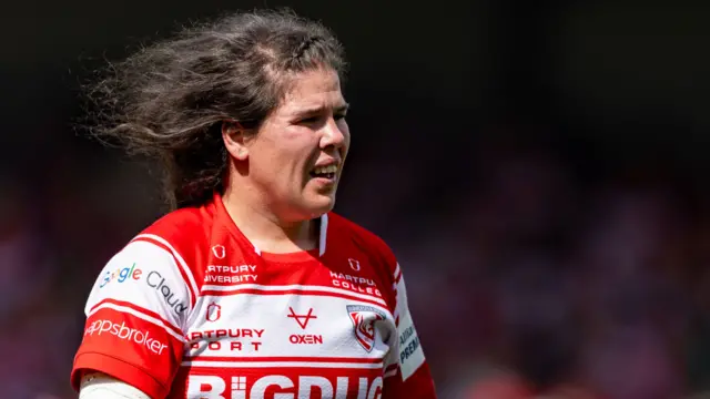 Spain captain Laura Delgado in action for Gloucester-Hartpury