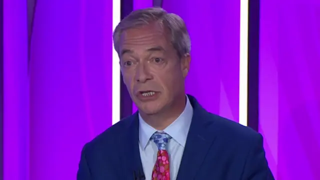 Nigel Farage on Question Time