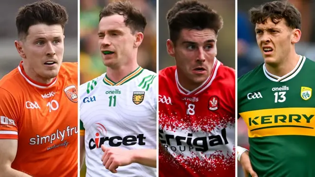 Armagh, Donegal, Derry and Kerry are all in quarter-final action this weekend