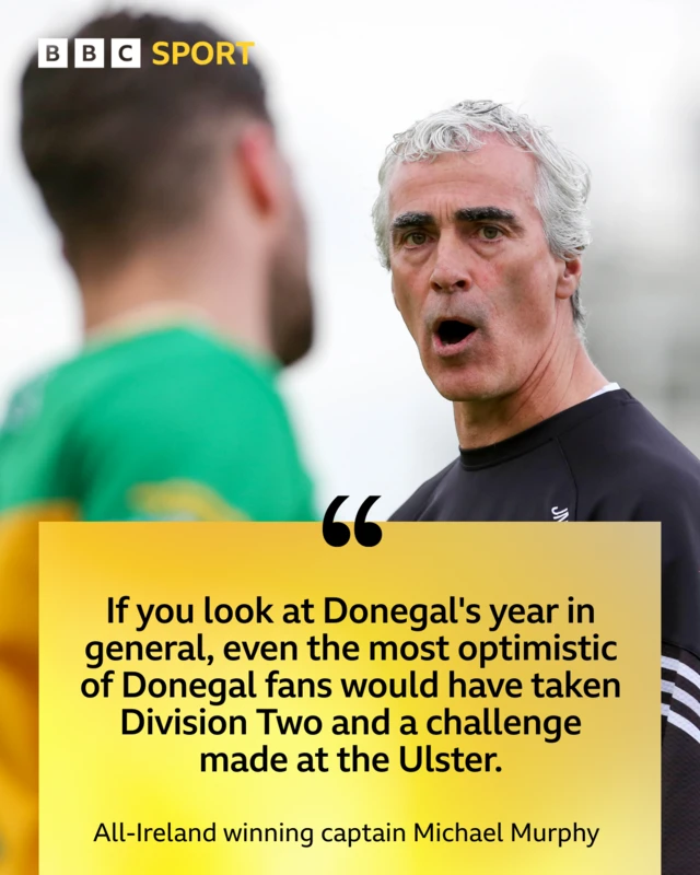 Donegal manager Jim McGuinness