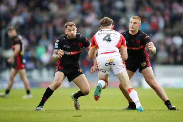 St Helens prop George Delaney