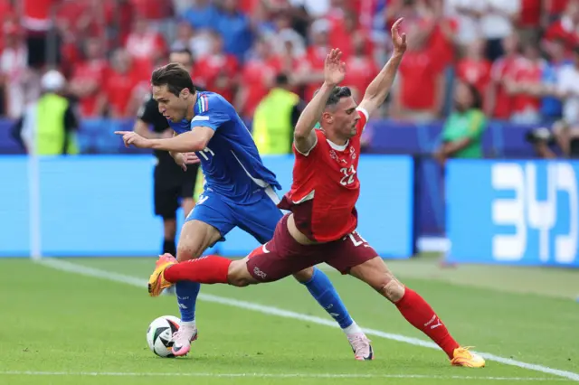 Italy's forward Federico Chiesa