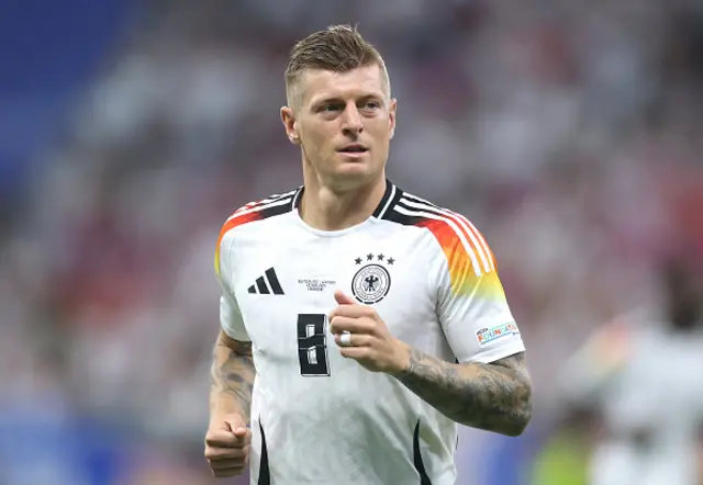 Toni Kroos of Germany looks on