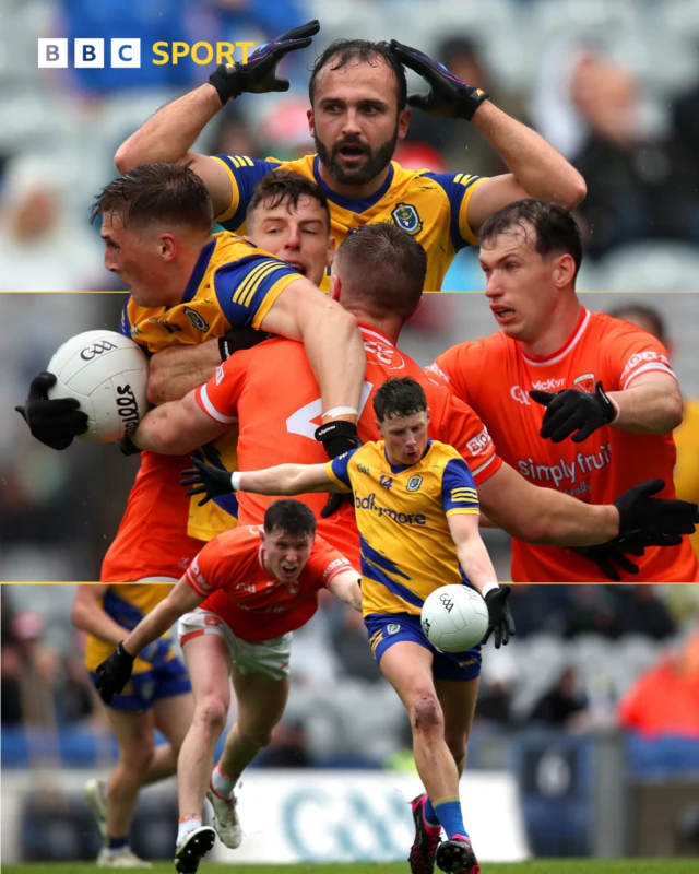 Quarter-final action from Croke Park