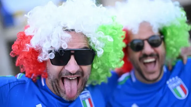 Italy fans