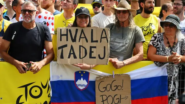 Tadej Pogacar fans