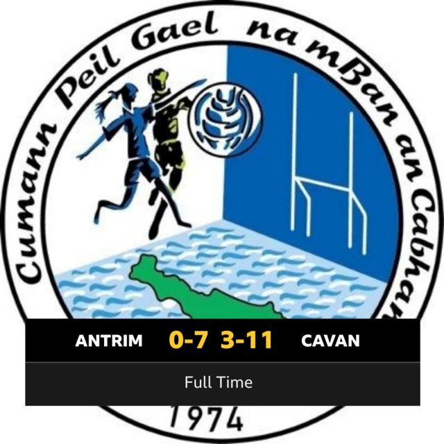 FT Antrim 0-7 Cavan 3-11