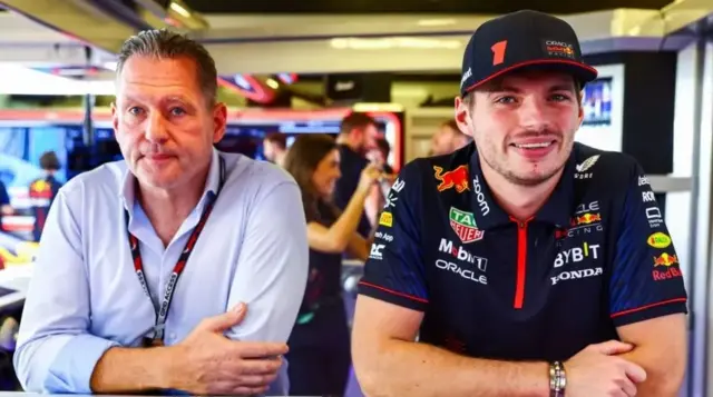 Jos Verstappen and Max Verstappen