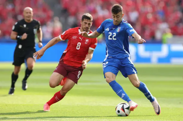 Italy's forward Stephan El Shaarawy