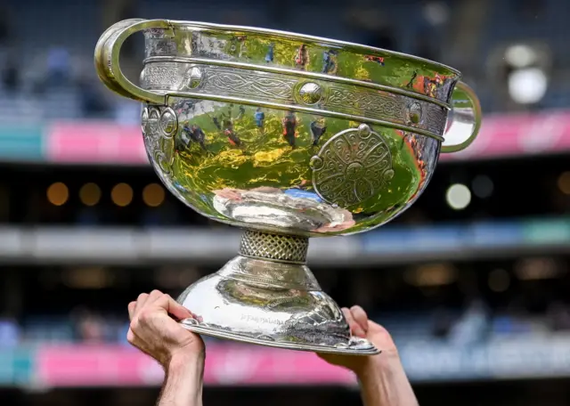 The Sam Maguire trophy