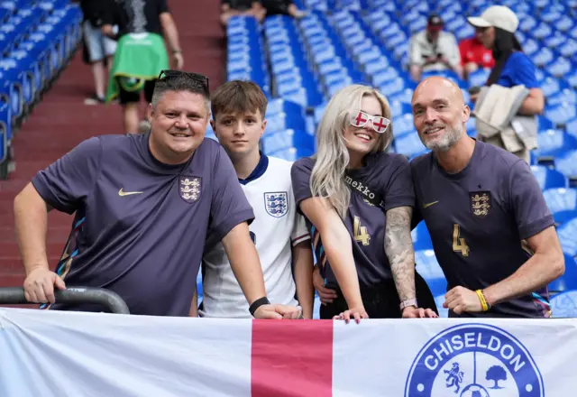 England fans IN Gelsenkirchen