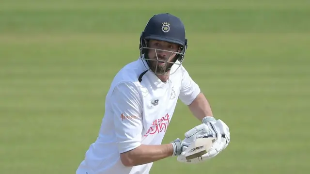 James Vince batting for Hampshire