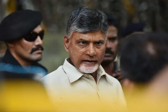 Telugu Desam Party chief Chandrababu Naidu