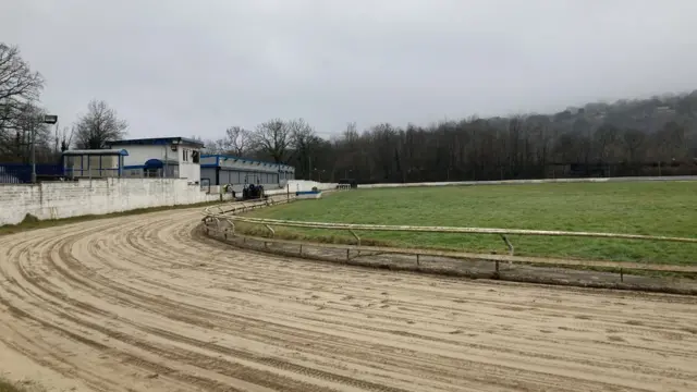 Valley Greyhound Stadium in Ystrad Mynach