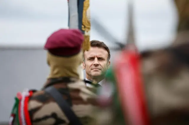 French President Emmanuel Macron