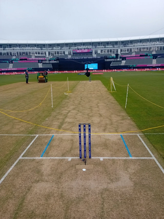 Pitch for India v Ireland