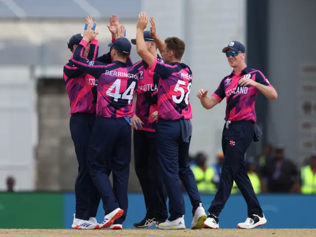 Scotland celebrate
