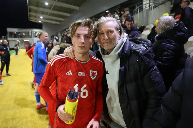 Charlie and Robbie Savage