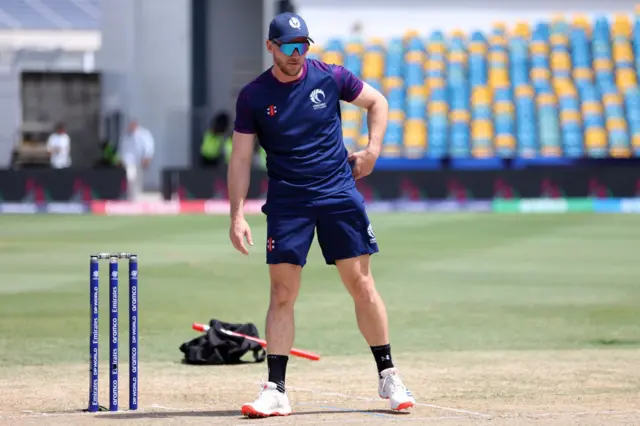 Richie Berrington examines the Barbados pitch