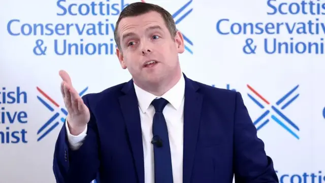 Douglas Ross had previously announced he would step down at the election