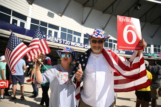 USA fans