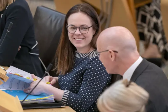Kate Forbes is in the hot seat this week