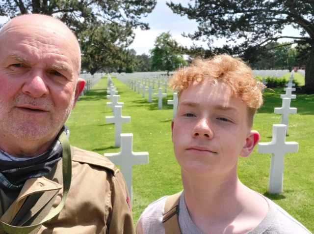 Richard and grandson Rory