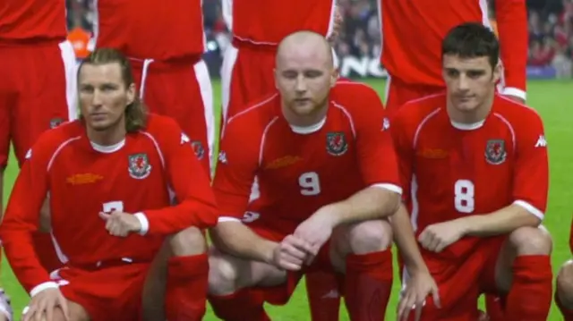 Robbie Savage, John Hartson and Jason Koumas