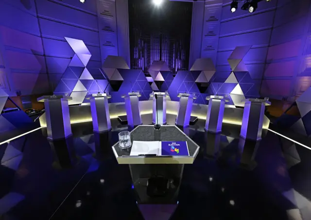 BBC debate stage