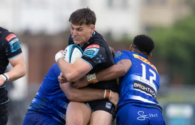 Tom Jordan finds himself the meat in a Stormers sandwich