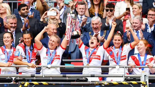 St Helens lift Women's Challenge Cup in 2023